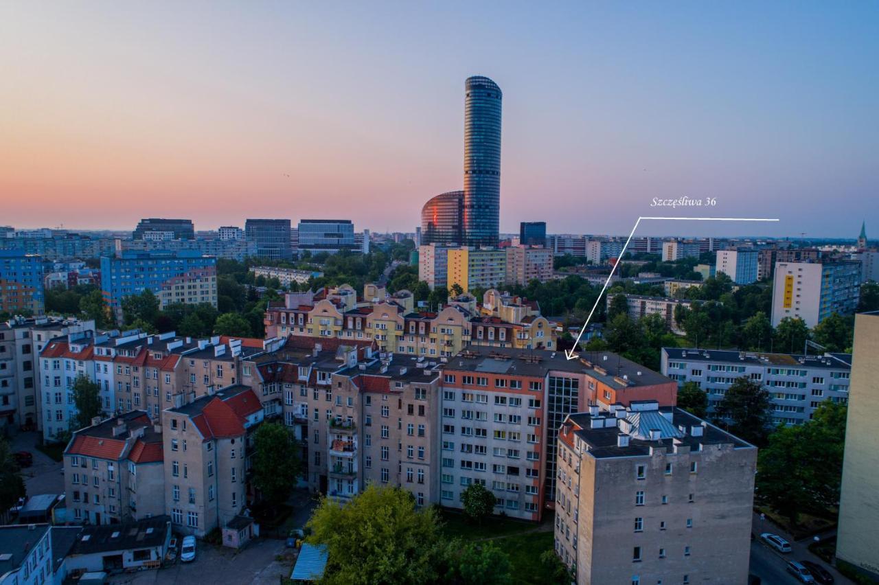 Studio Szczesliwa 36 Przy Skytower! فروتسواف المظهر الخارجي الصورة